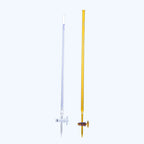 Class A Borosilicate Glass Burette with PTFE Stopcock – 5ml, 10ml, 25ml, 50ml, Acid & Alkali Resistant