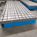 Cast Iron CNC Worktable with T-Slots – Precision Inspection Platform