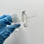 Schlenk Flask 10-1000ml – Pear-Shaped Borosilicate Reaction Flask with Glass Stopcock