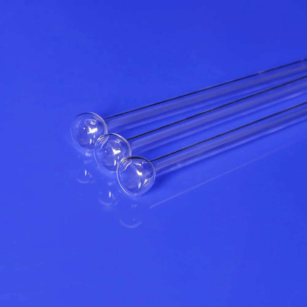 3FLEX High-Temperature Quartz Test Tubes – Corrosion-Resistant SiO₂ Glass for BET Adsorption, Custom Sizes up to 1100°C
