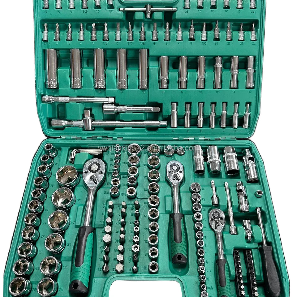 Professional 172-Piece CR-V Auto Repair Tool Kit – Hard Case Included