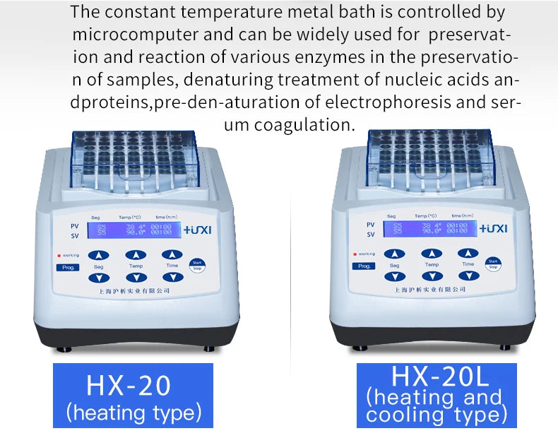 Digital Laboratory Dry Bath Heater – Adjustable Temperature Test Tube Dry Block