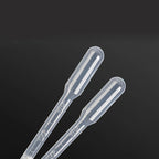 100-Pack Disposable Plastic Dropper Pipettes – 1ml/2ml/3ml/5ml for Accurate Liquid Transfer