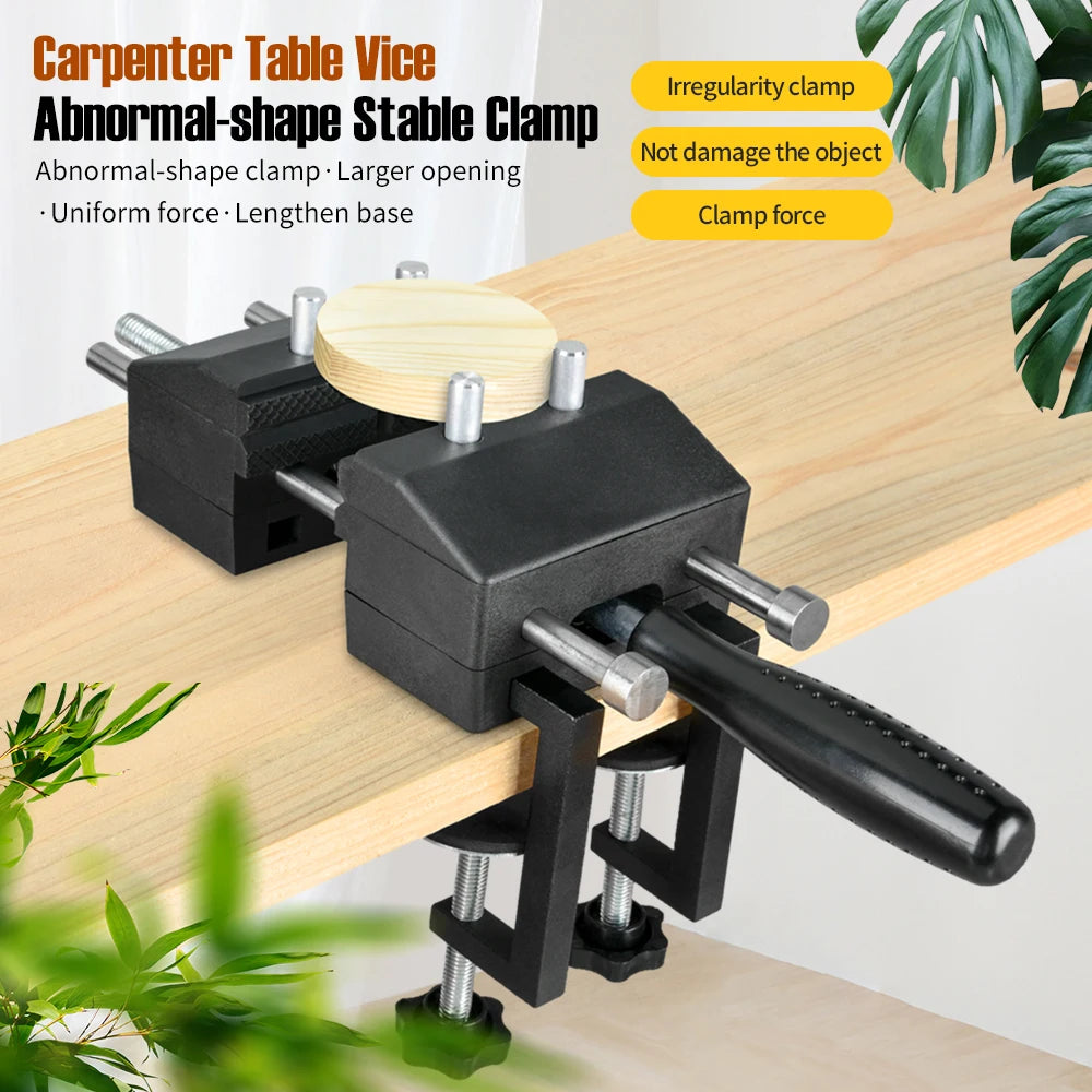 Portable Aluminium Mini Bench Vise – Precision Clamp for DIY, Home & Workshop Projects