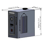 Quanpu Lab Hydrogen Generator 300 ml/min 99.999% Purity for GC – Compatible with Agilent, Shimadzu, SCIEX, WATERS