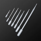 100-Pack Disposable Plastic Dropper Pipettes – 1ml/2ml/3ml/5ml for Accurate Liquid Transfer