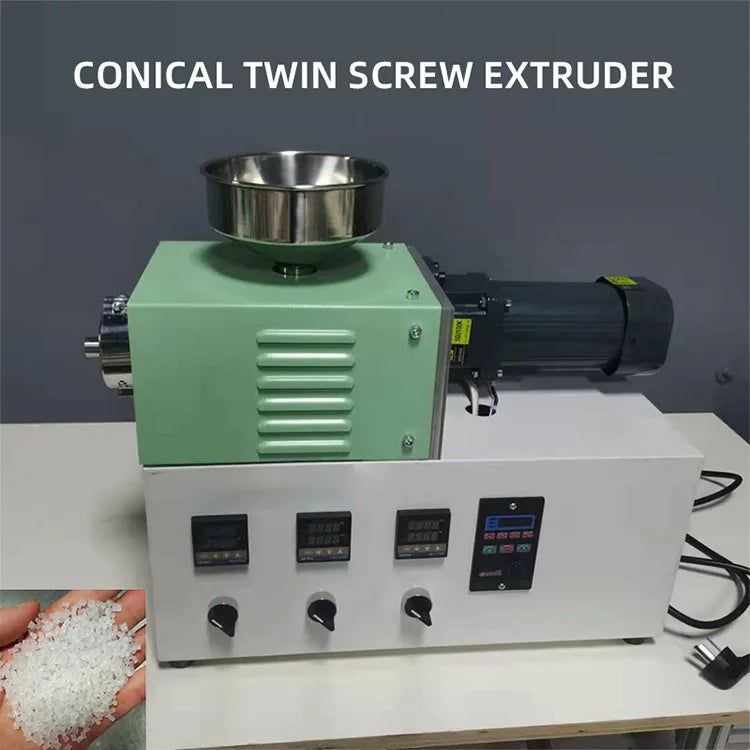 CT30 Laboratory Twin Screw Extruder Plastic Mixing Granulator Twin-Screw Granulation Machine For Powdered Biomaterial Starch