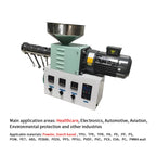 CT30 Laboratory Twin Screw Extruder Plastic Mixing Granulator Twin-Screw Granulation Machine For Powdered Biomaterial Starch