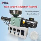 CT30 Laboratory Twin Screw Extruder Plastic Mixing Granulator Twin-Screw Granulation Machine For Powdered Biomaterial Starch