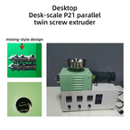 CT30 Laboratory Twin Screw Extruder Plastic Mixing Granulator Twin-Screw Granulation Machine For Powdered Biomaterial Starch