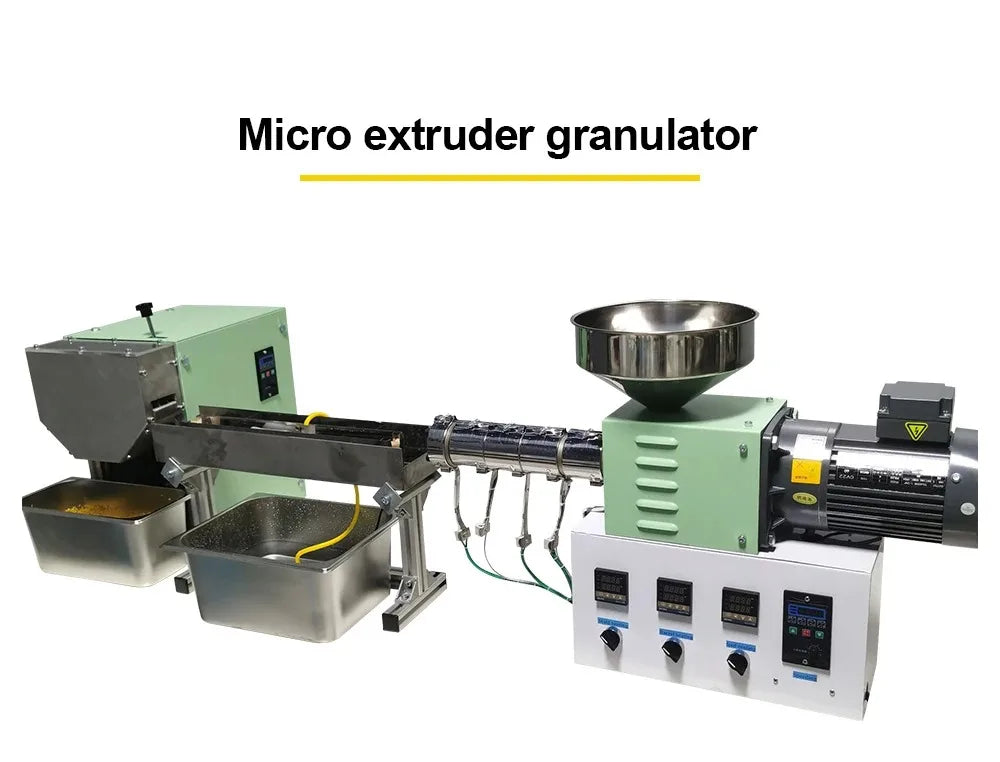 CT30 Laboratory Twin Screw Extruder Plastic Mixing Granulator Twin-Screw Granulation Machine For Powdered Biomaterial Starch