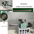 CT30 Laboratory Twin Screw Extruder Plastic Mixing Granulator Twin-Screw Granulation Machine For Powdered Biomaterial Starch