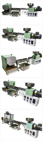 CT30 Laboratory Twin Screw Extruder Plastic Mixing Granulator Twin-Screw Granulation Machine For Powdered Biomaterial Starch