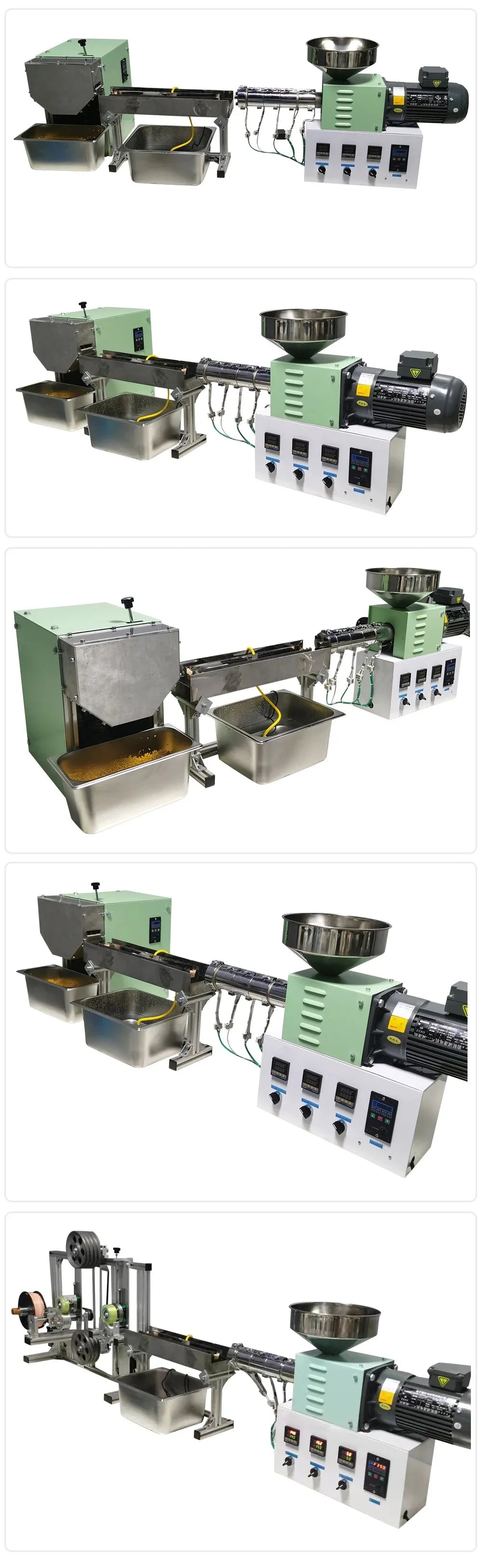 CT30 Laboratory Twin Screw Extruder Plastic Mixing Granulator Twin-Screw Granulation Machine For Powdered Biomaterial Starch