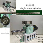 CT30 Laboratory Twin Screw Extruder Plastic Mixing Granulator Twin-Screw Granulation Machine For Powdered Biomaterial Starch