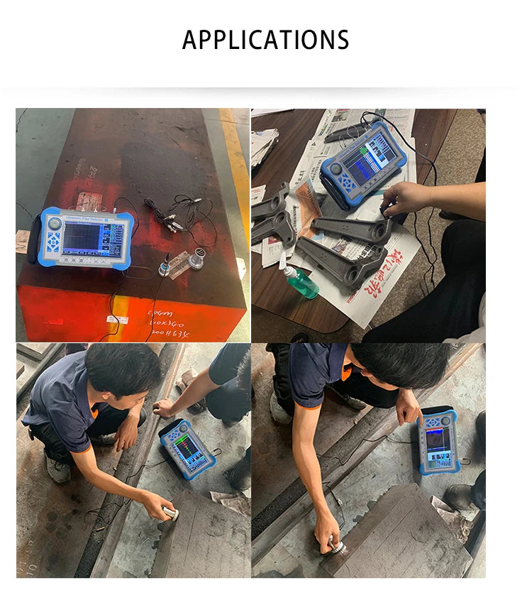 Portable Phased Array Ultrasonic Flaw Detector Industrial Metal Crack Detector