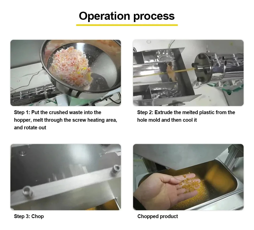 CT30 Laboratory Twin Screw Extruder Plastic Mixing Granulator Twin-Screw Granulation Machine For Powdered Biomaterial Starch