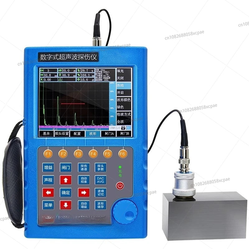9102 Portable Ultrasonic Testing Machine NDT Equipment with Metal Flaw Detector