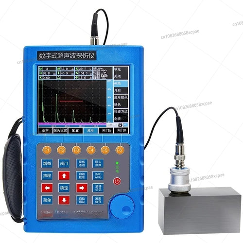 9102 Portable Ultrasonic Testing Machine NDT Equipment with Metal Flaw Detector