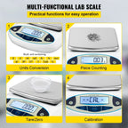 5000 g × 0.01 g Digital Laboratory Analytical Balance