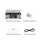 ALIENTEK HP20 Mini Digital Hot Plate – 200W Constant Temperature Preheater for Soldering, Up to 350°C