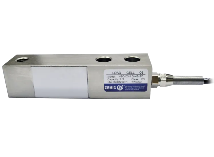 H8C nickel plated alloy steel shear beam load cell, OIML approved (100kg-10t)